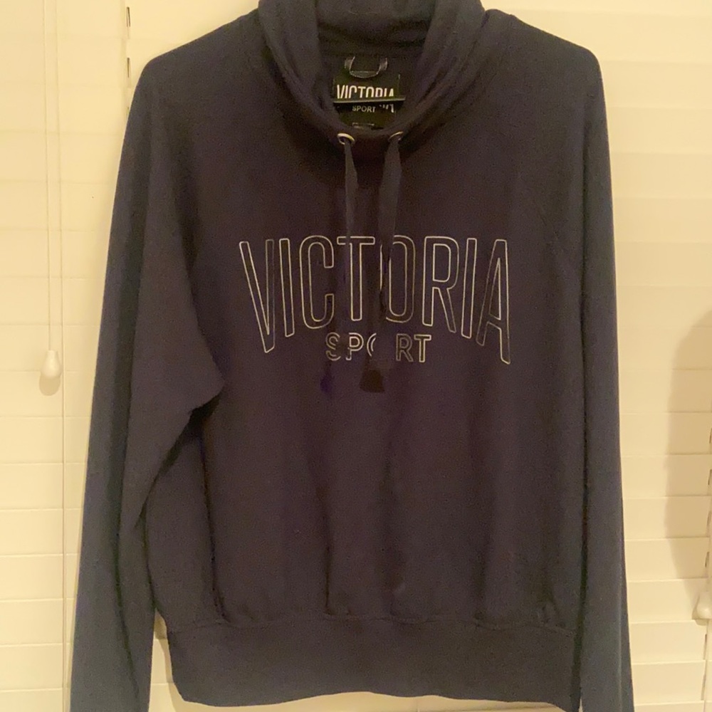 Navy Blue Victoria Sport Sweatshirt